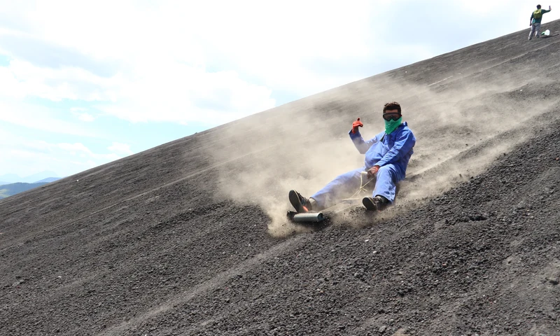 Cerro Negro Volcano - World-Famous Volcanic Sandboarding & Crater Trekking